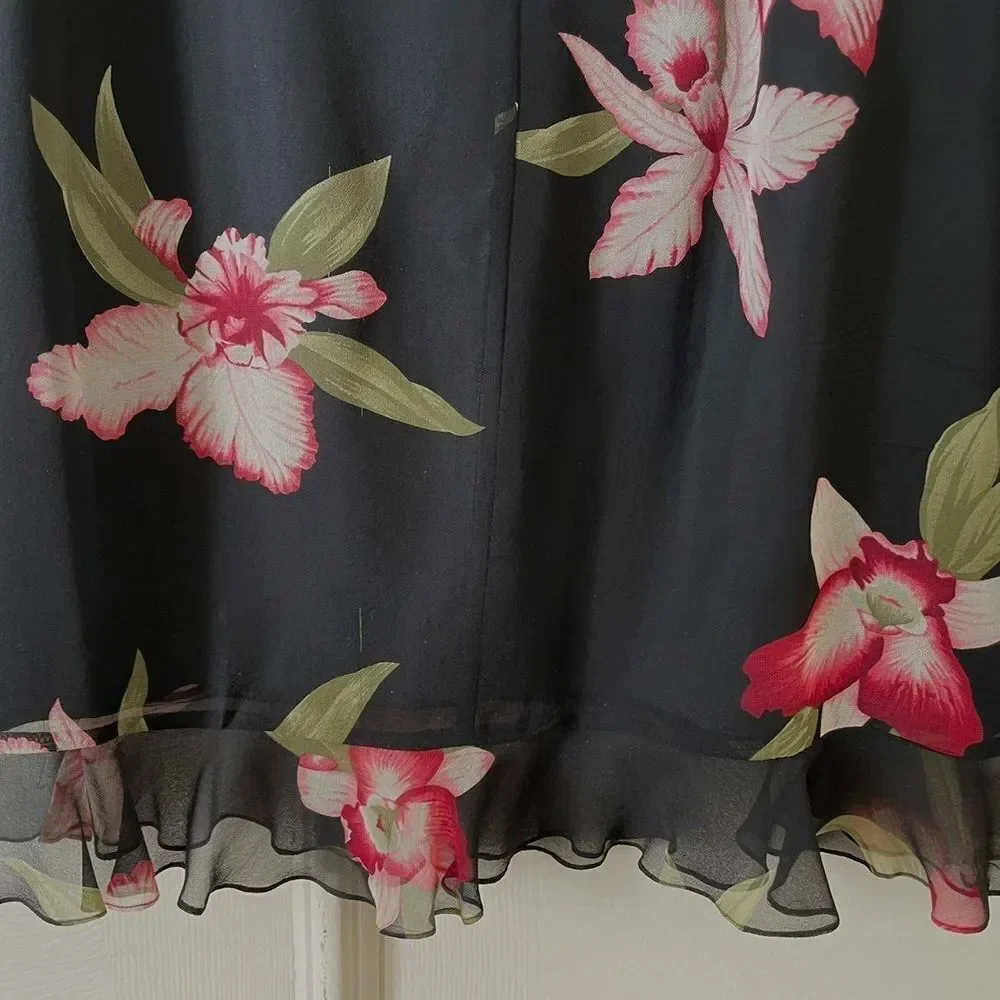 Carlisle black silk